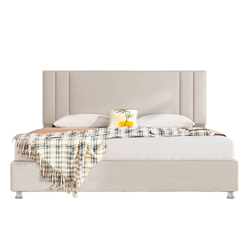 Cama king size diseño premium